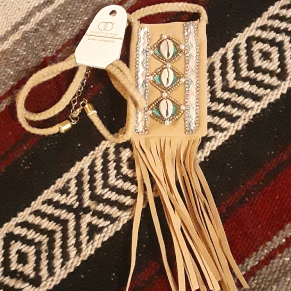 Boho amulet pouch, or medicine bag